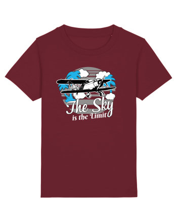 The sky is the limit. Burgundy