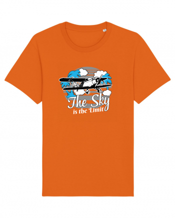 The sky is the limit. Bright Orange