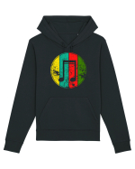 Retro Music Note Hanorac Unisex Drummer