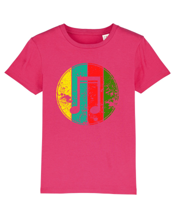 Retro Music Note Raspberry