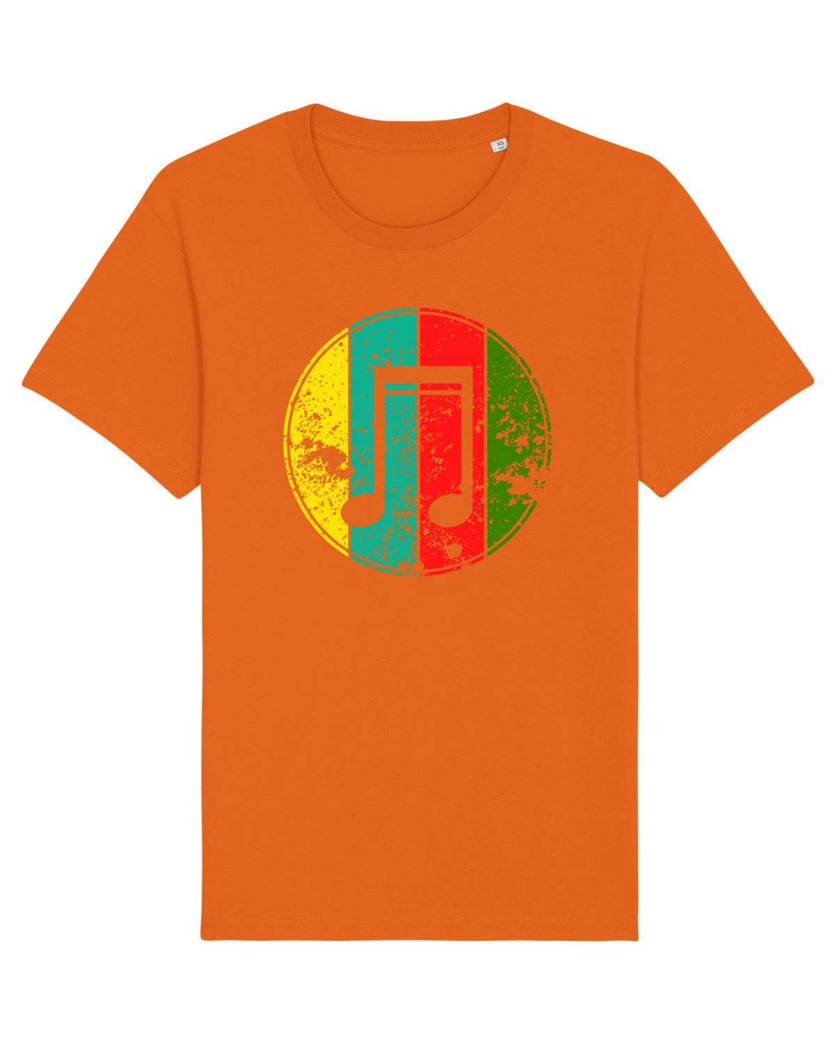 Tricou mânecă scurtă Unisex Rocker Bright Orange