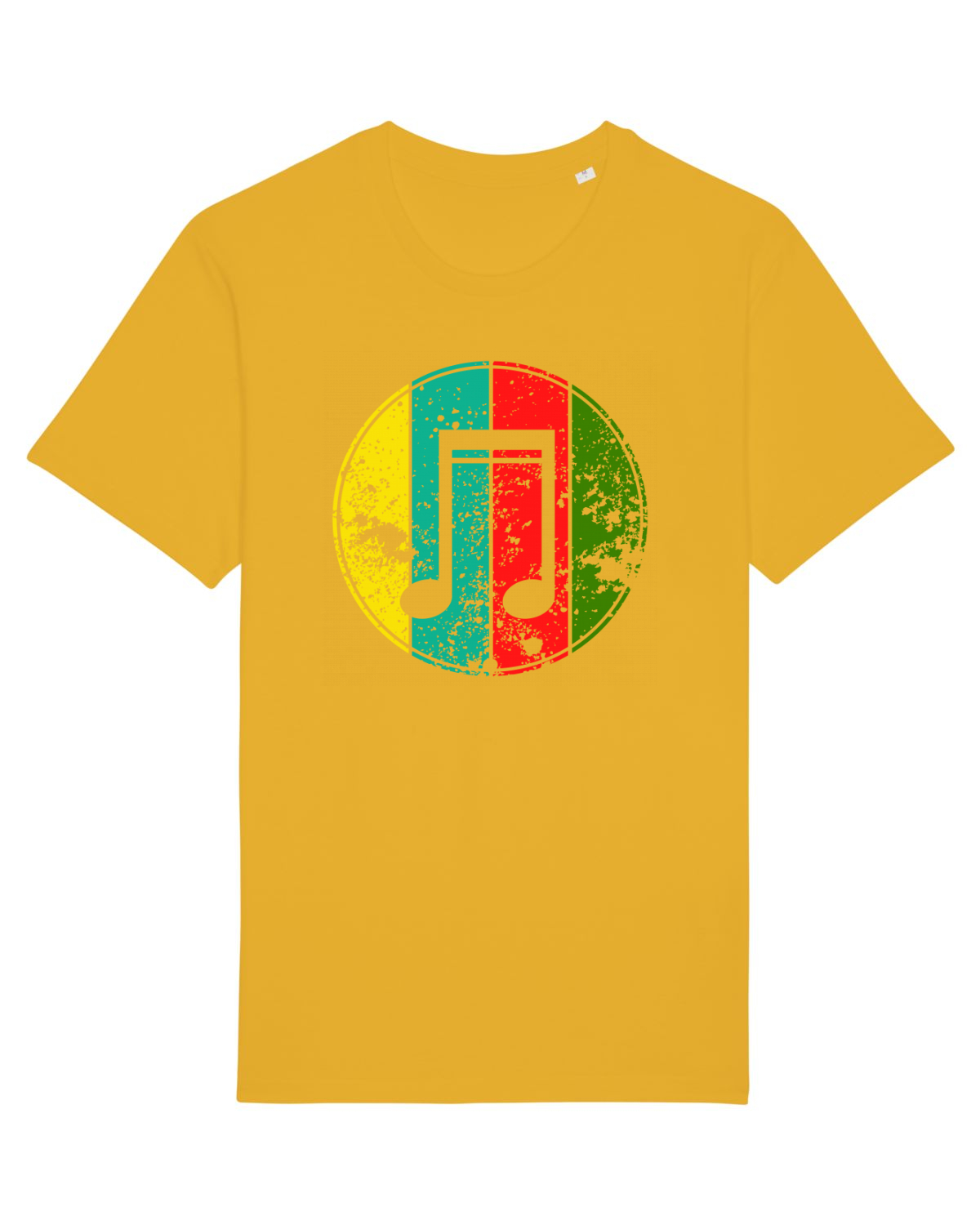 Tricou mânecă scurtă Unisex Rocker Spectra Yellow