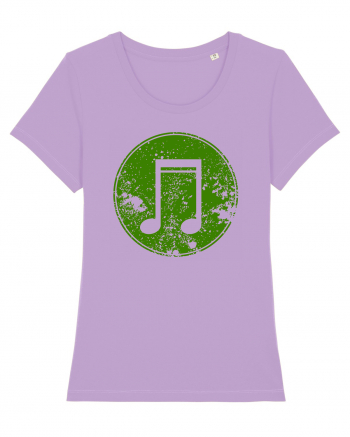 Retro Music Note Lavender Dawn