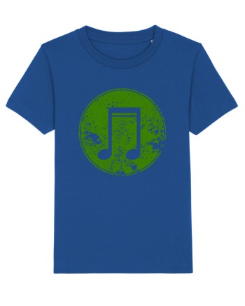 Retro Music Note Majorelle Blue