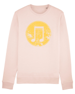 Retro Music Note Bluză mânecă lungă Unisex Rise