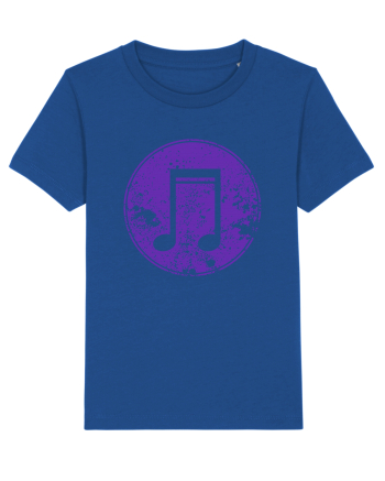 Retro Music Note Majorelle Blue