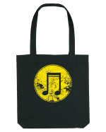 Retro Music Note Sacoșă textilă