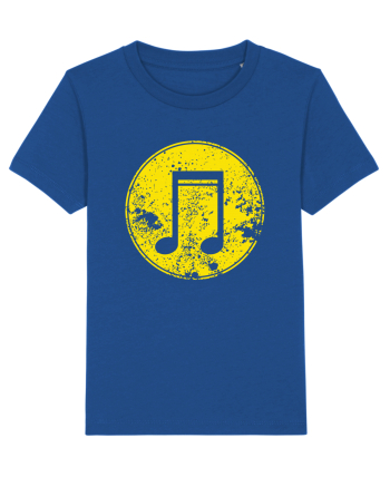 Retro Music Note Majorelle Blue