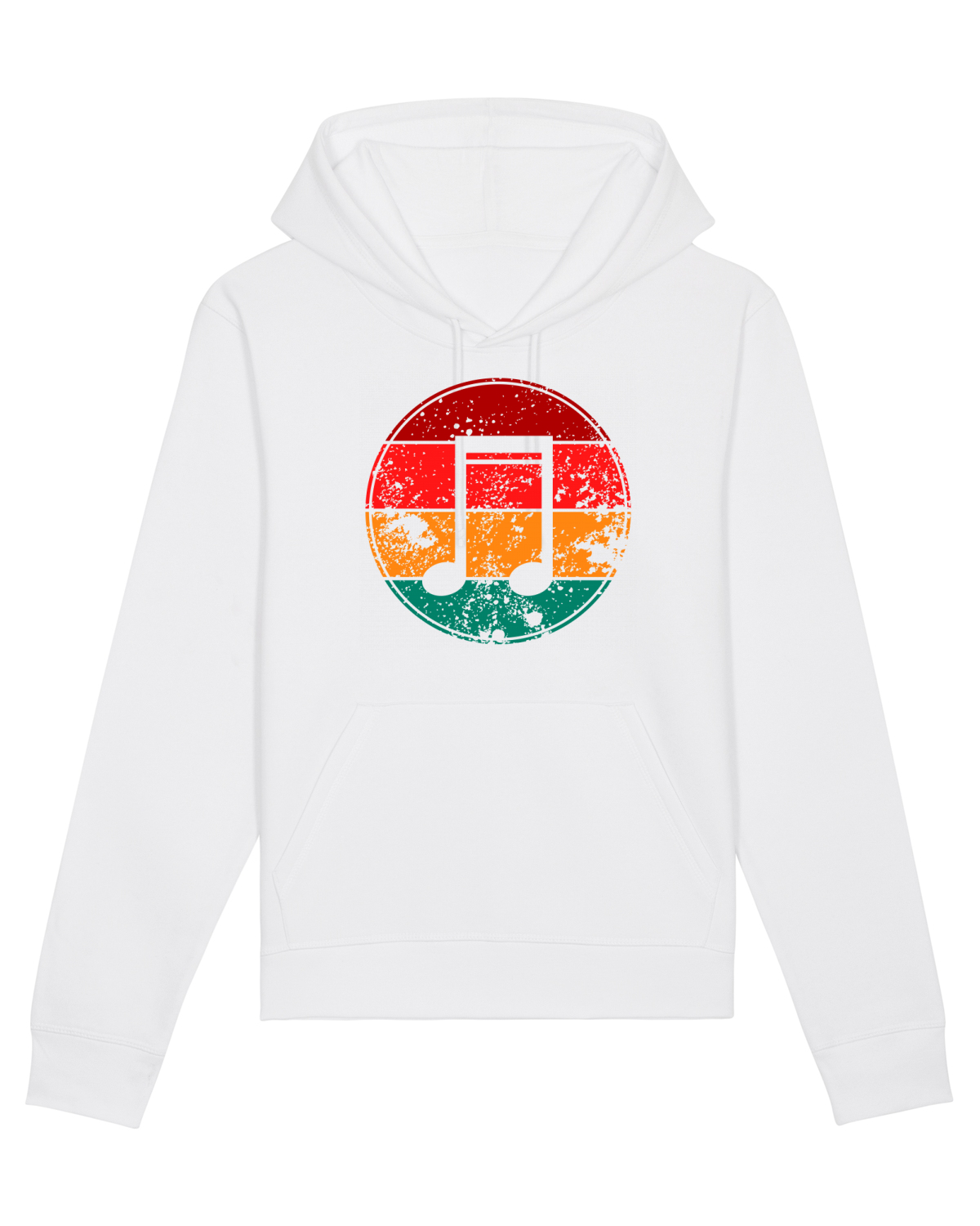 Hanorac Unisex Drummer White