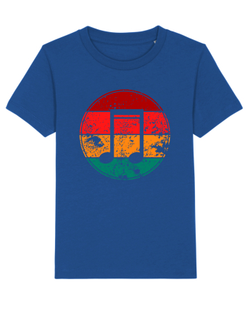 Retro Music Note Majorelle Blue
