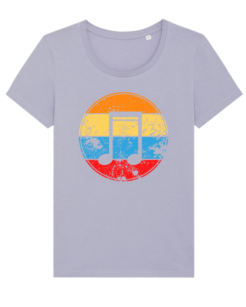 Retro Music Note Lavender