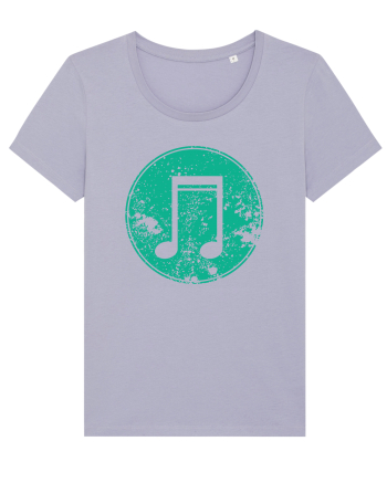 Retro Music Note Lavender