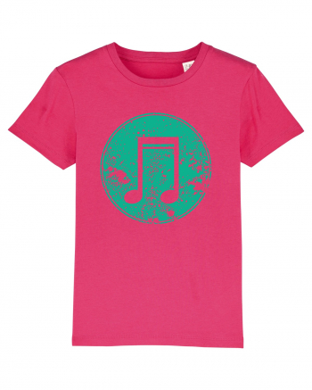 Retro Music Note Raspberry