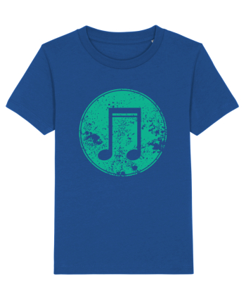 Retro Music Note Majorelle Blue