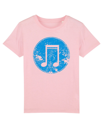 Retro Music Note Cotton Pink