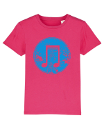 Retro Music Note Tricou mânecă scurtă  Copii Mini Creator