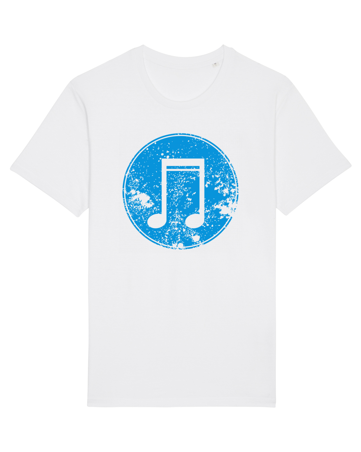 Tricou mânecă scurtă Unisex Rocker White