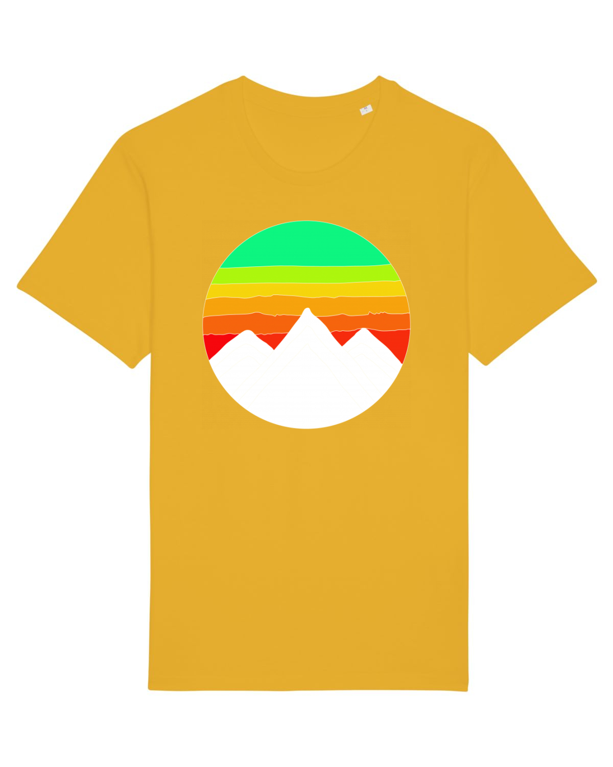 Tricou mânecă scurtă Unisex Rocker Spectra Yellow