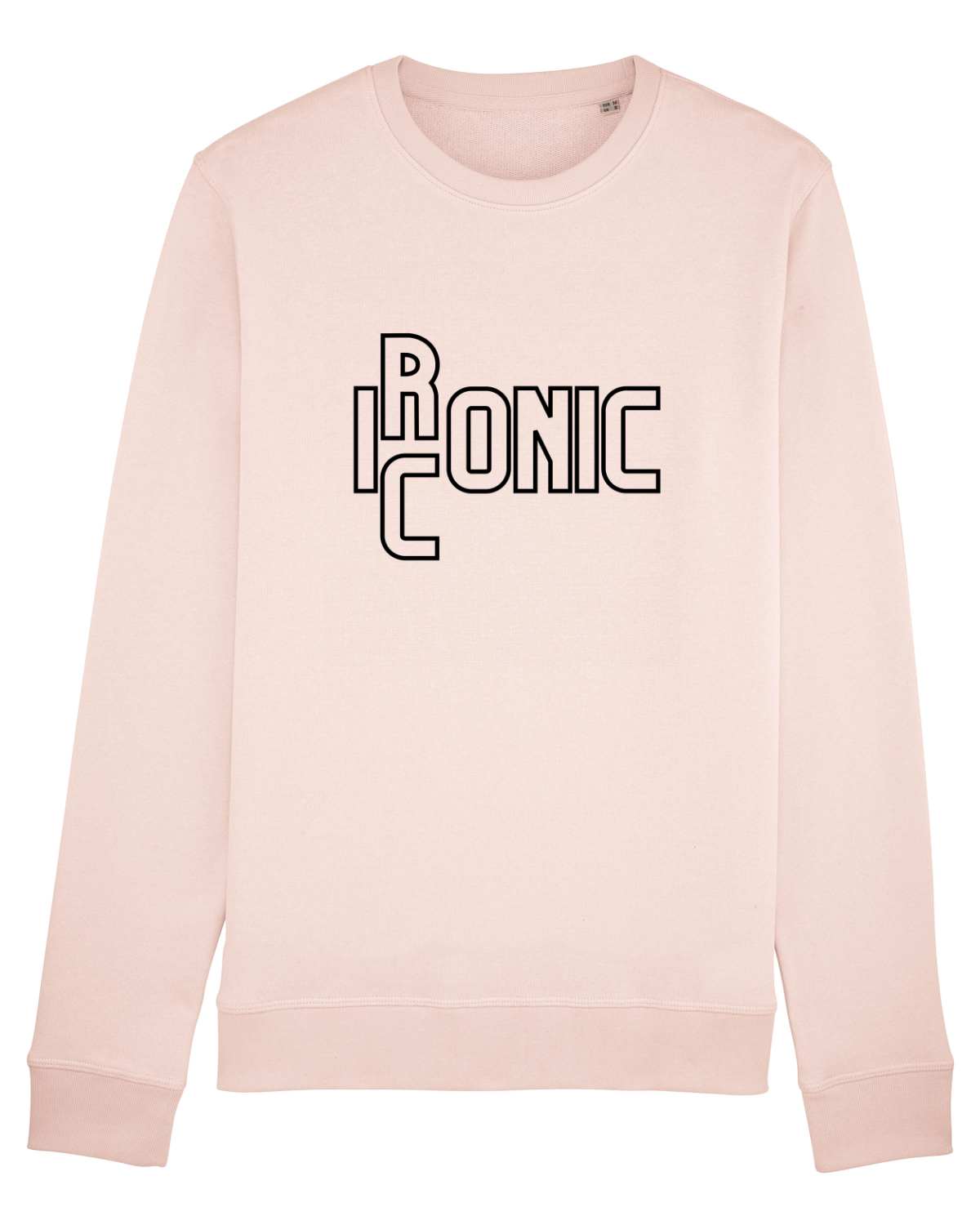 Bluză mânecă lungă Unisex Rise Candy Pink