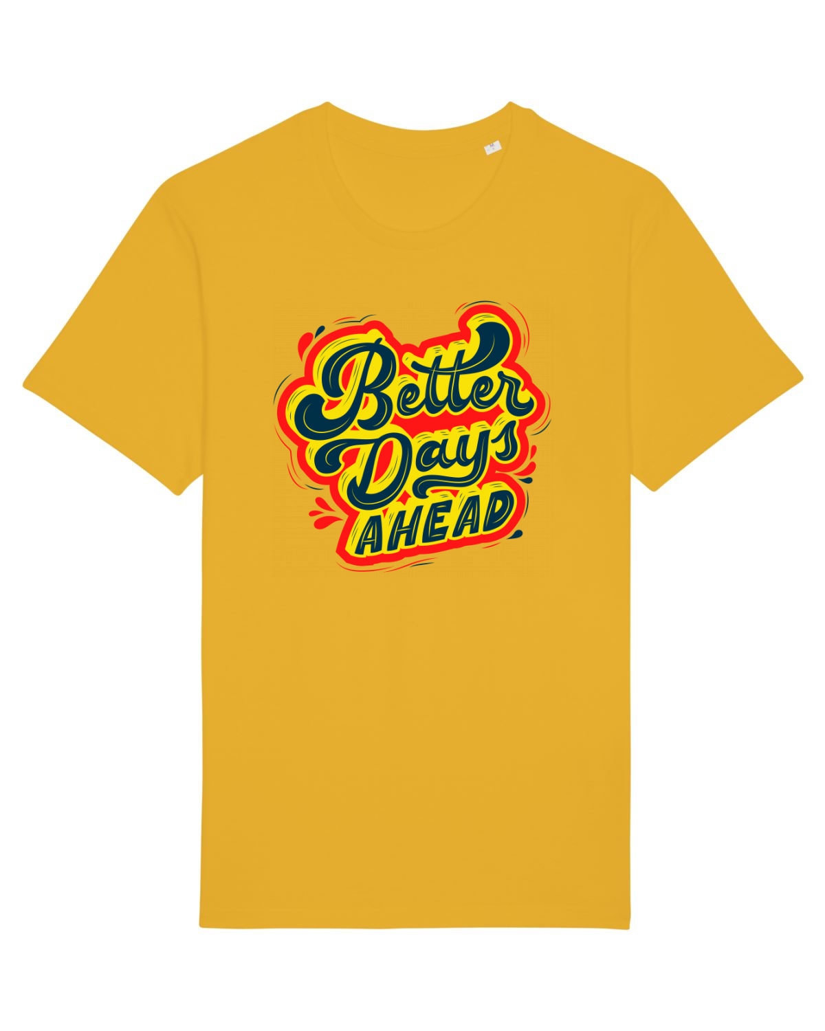 Tricou mânecă scurtă Unisex Rocker Spectra Yellow