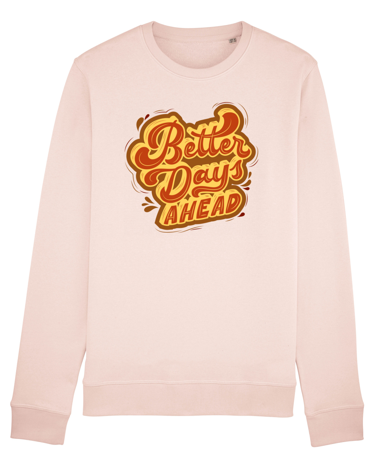 Bluză mânecă lungă Unisex Rise Candy Pink