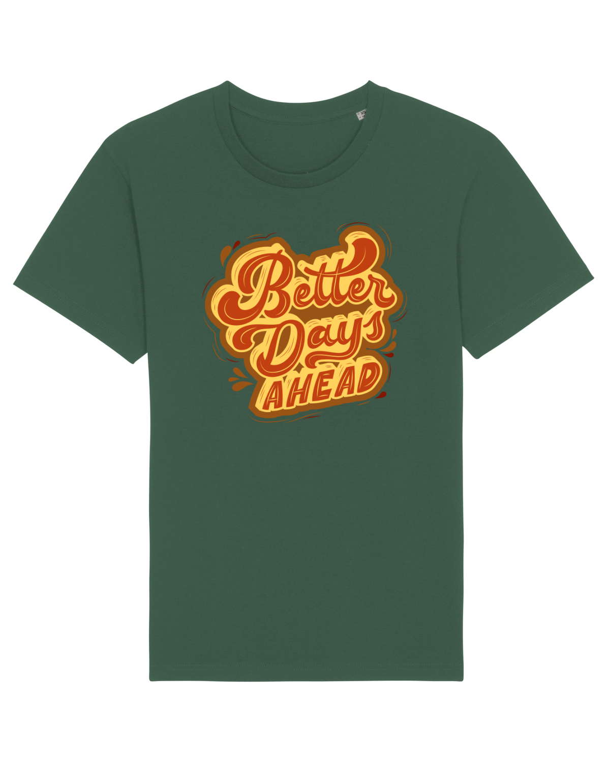 Tricou mânecă scurtă Unisex Rocker Bottle Green