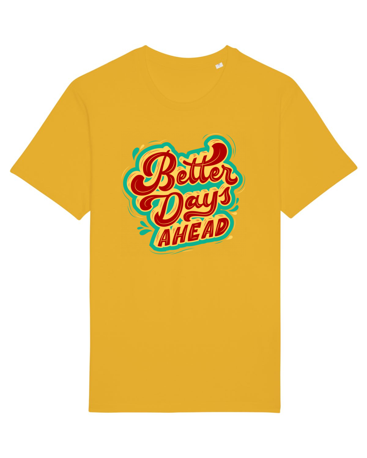 Tricou mânecă scurtă Unisex Rocker Spectra Yellow