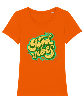 Good Vibes Bright Orange