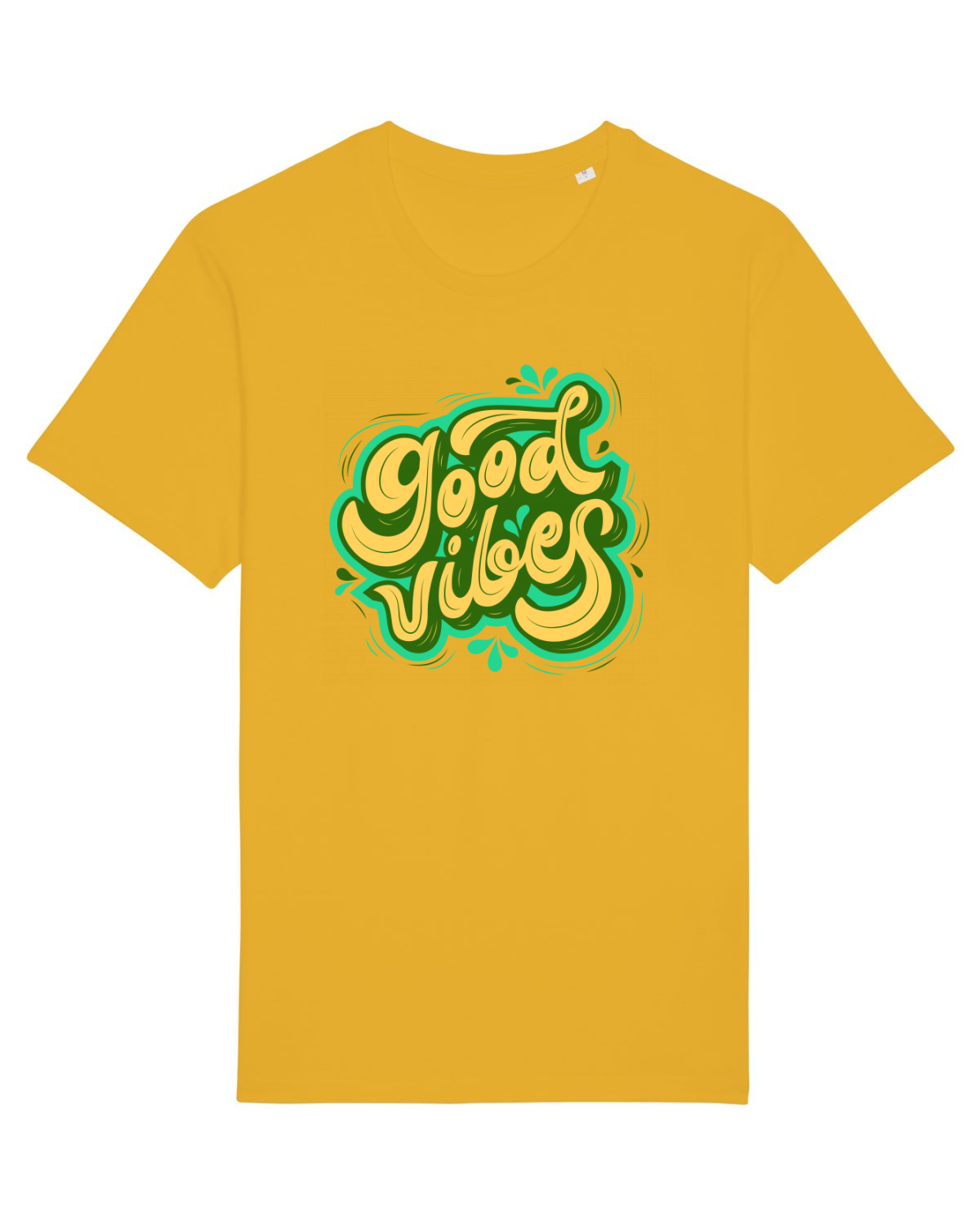 Tricou mânecă scurtă Unisex Rocker Spectra Yellow