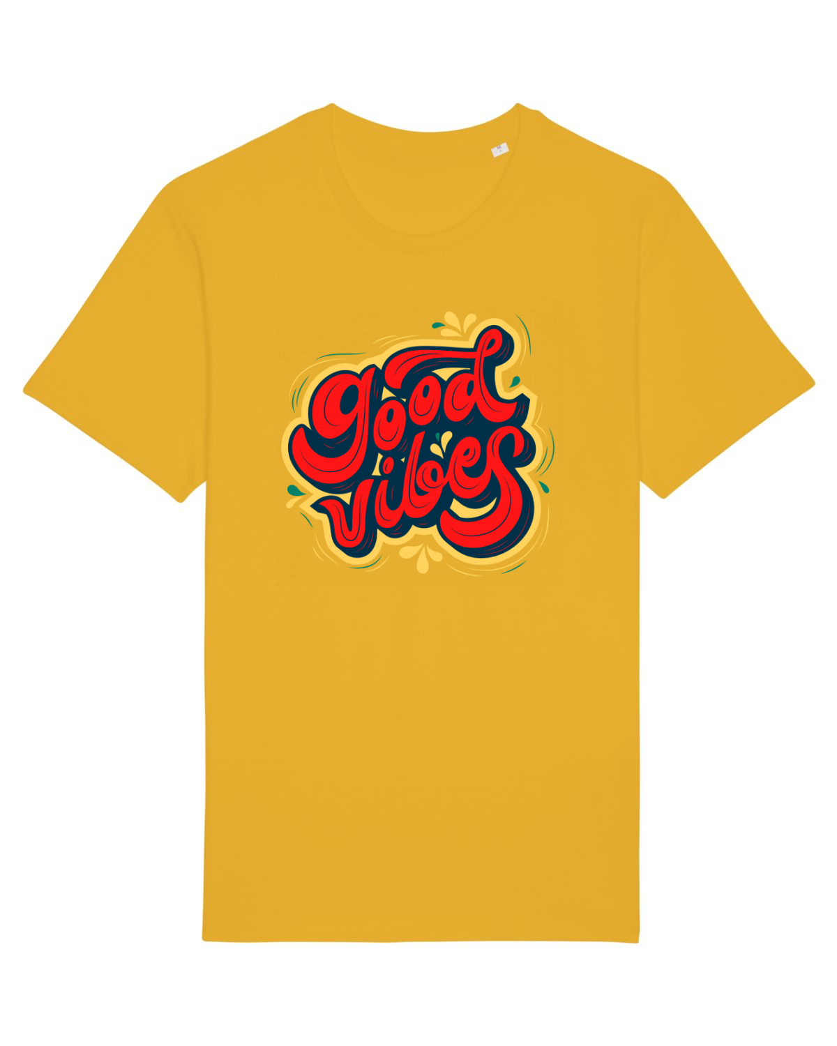 Tricou mânecă scurtă Unisex Rocker Spectra Yellow