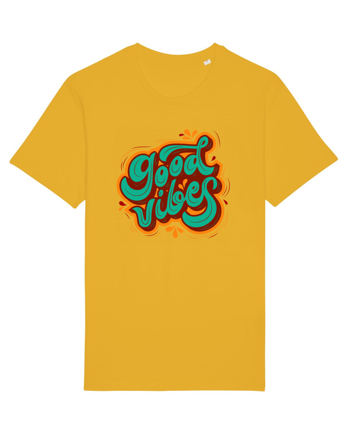 Tricou mânecă scurtă Unisex Rocker Spectra Yellow