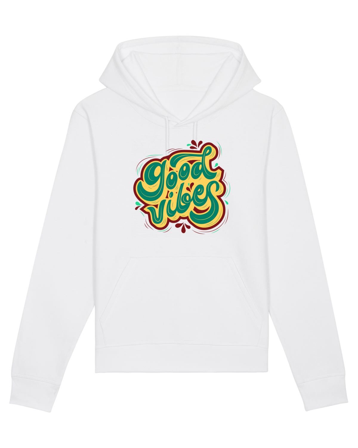 Hanorac Unisex Drummer White