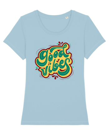 Good Vibes Sky Blue
