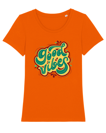 Good Vibes Bright Orange