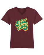 Good Vibes Tricou mânecă scurtă guler V Bărbat Presenter