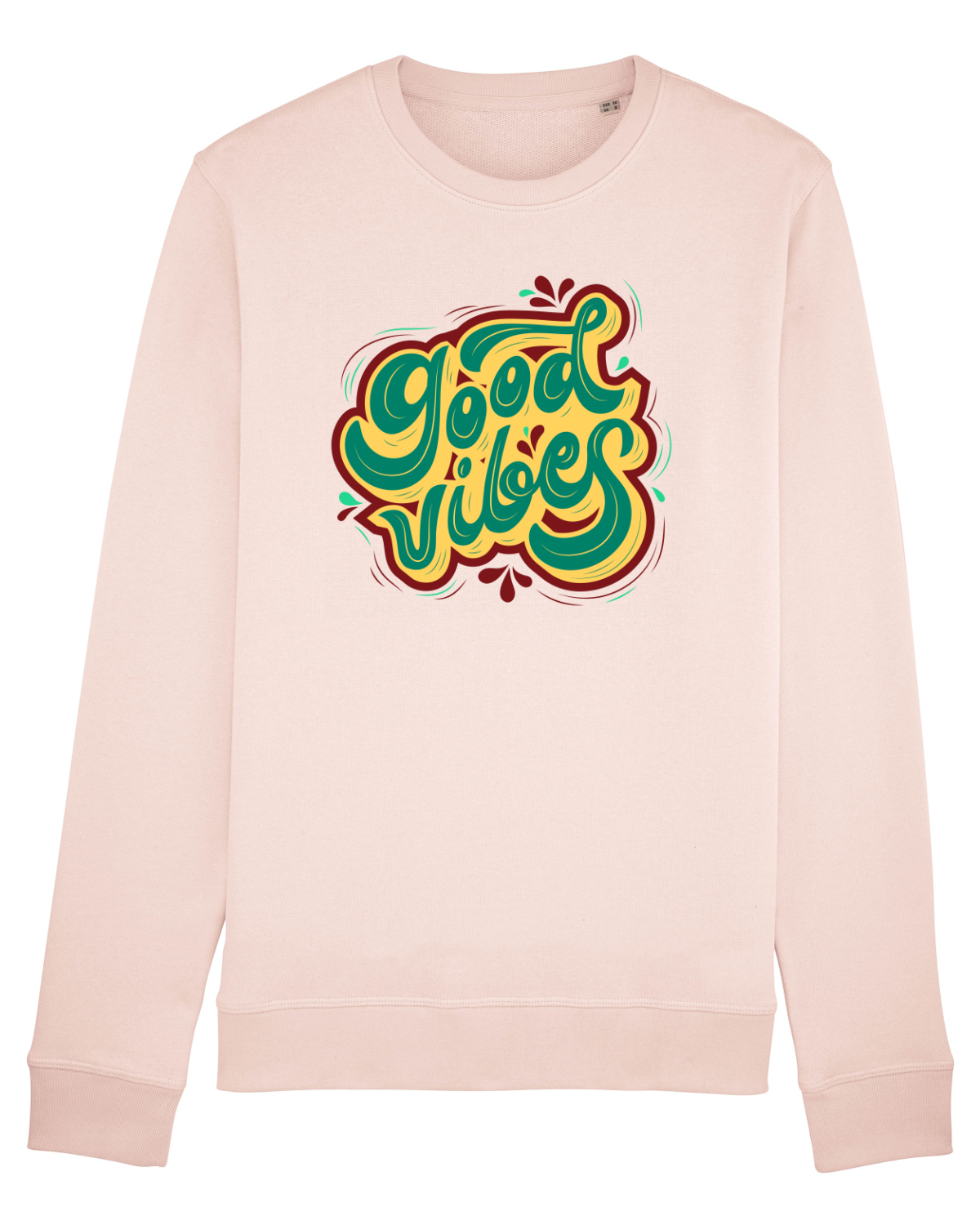Bluză mânecă lungă Unisex Rise Candy Pink