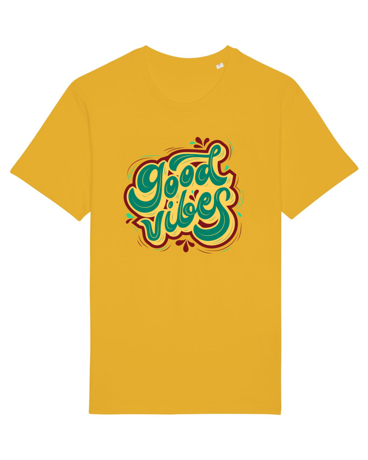 Tricou mânecă scurtă Unisex Rocker Spectra Yellow