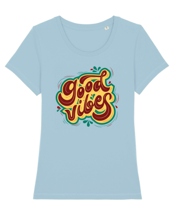 Good Vibes Sky Blue