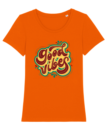 Good Vibes Bright Orange