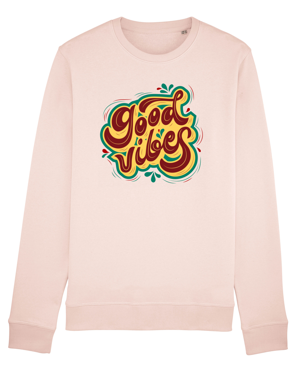 Bluză mânecă lungă Unisex Rise Candy Pink