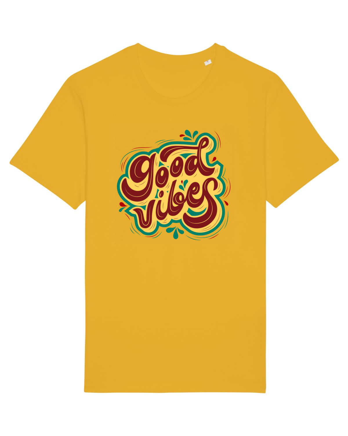Tricou mânecă scurtă Unisex Rocker Spectra Yellow