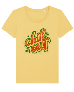 Chill Out Tricou mânecă scurtă guler larg fitted Damă Expresser