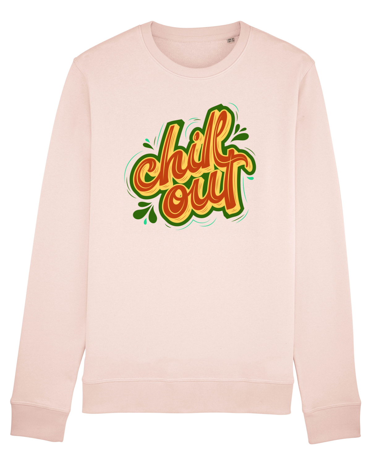 Bluză mânecă lungă Unisex Rise Candy Pink
