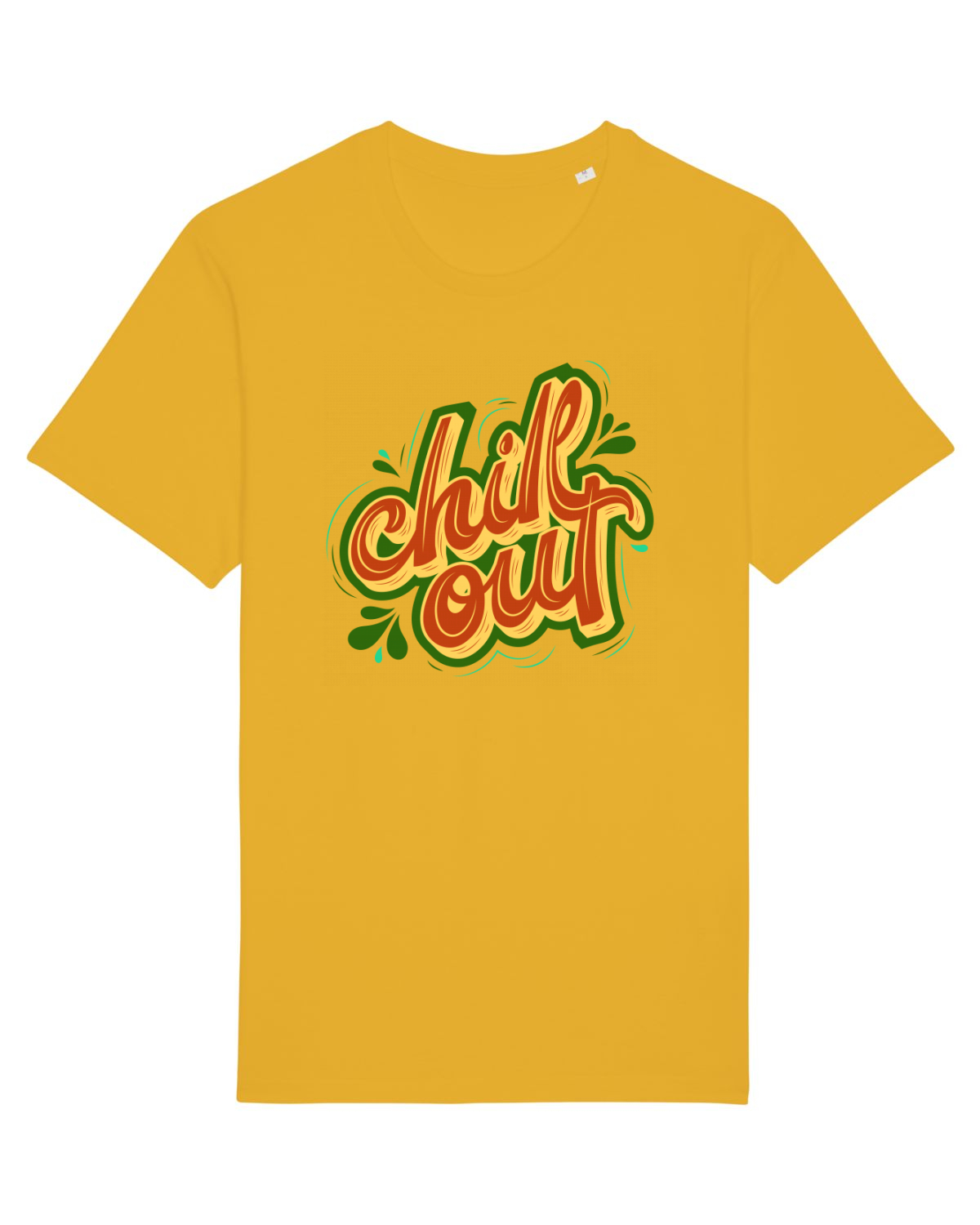 Tricou mânecă scurtă Unisex Rocker Spectra Yellow