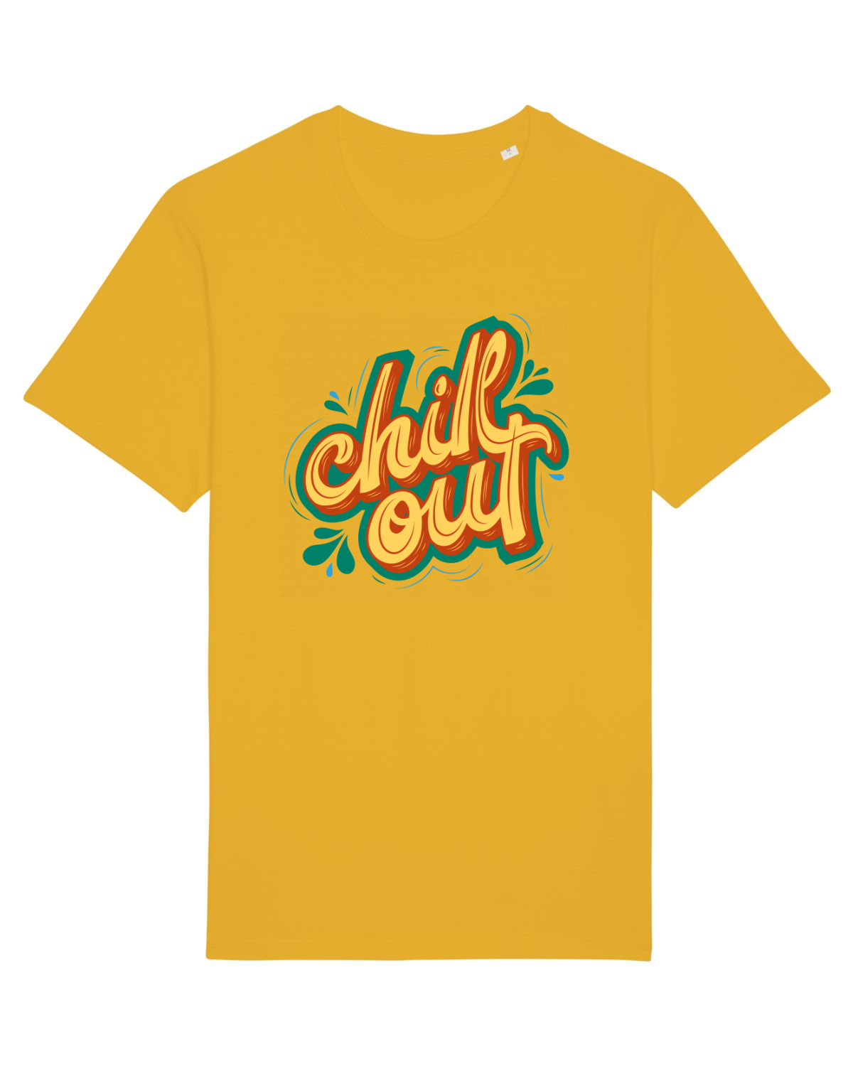 Tricou mânecă scurtă Unisex Rocker Spectra Yellow
