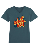 Chill Out Tricou mânecă scurtă guler V Bărbat Presenter