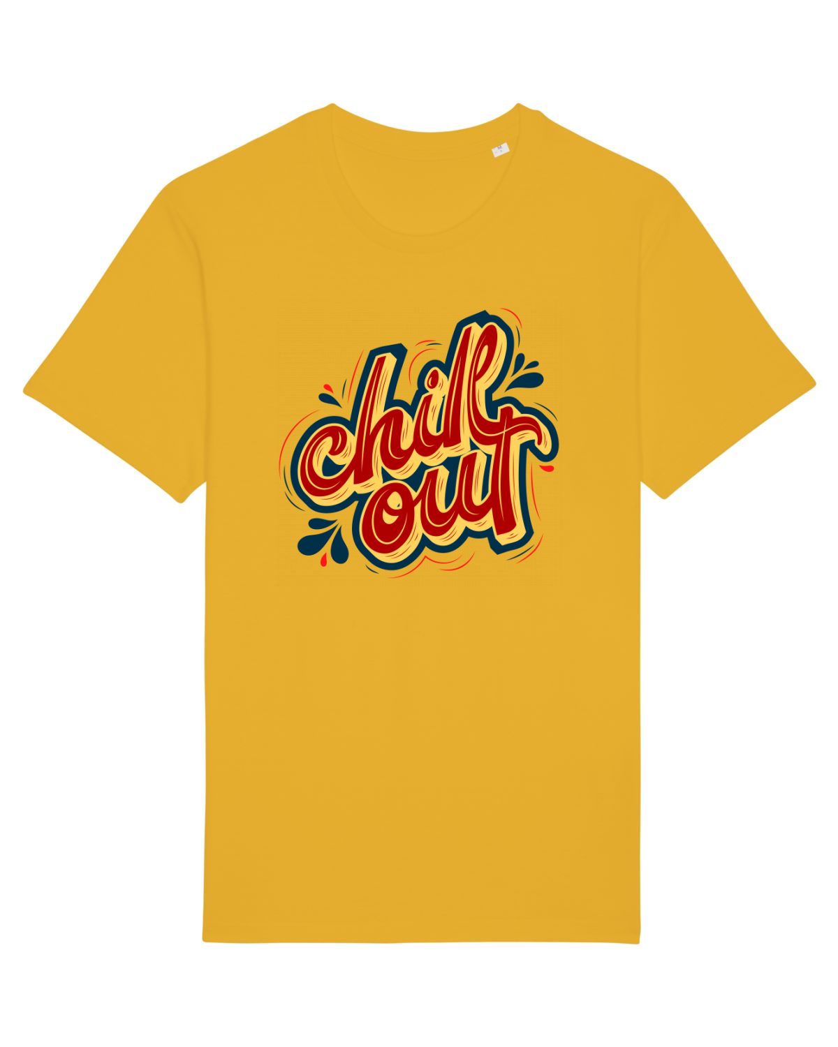 Tricou mânecă scurtă Unisex Rocker Spectra Yellow