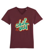 Chill Out Tricou mânecă scurtă guler V Bărbat Presenter