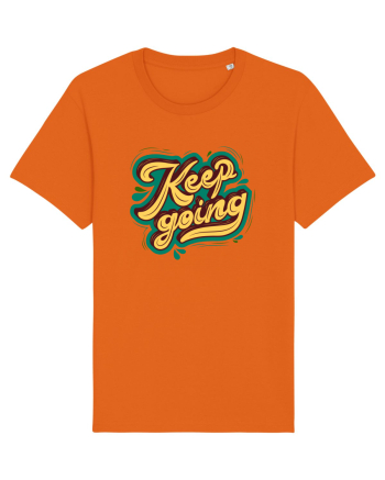 Keep Going Bright Orange