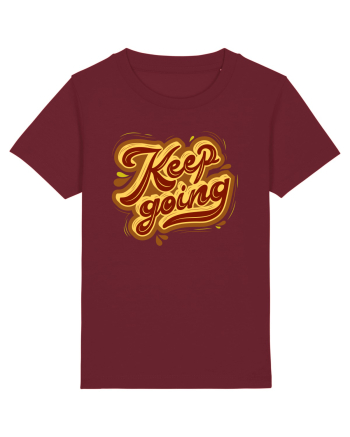 Keep Going Burgundy